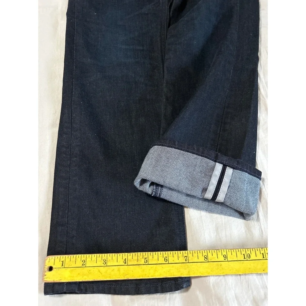 Levis 511 Commuter Slim Fit Jeans Midnight Blue Mens Reflective Selvage 32x30 - Picture 9 of 9